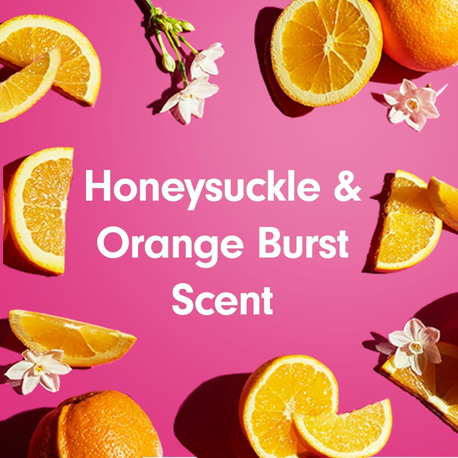 imageSoftsoap Softsoap moisturizing body wash shea and almond oil 20 fluid ounce 4 pack 20 OunceSweet Honeysuckle Orange