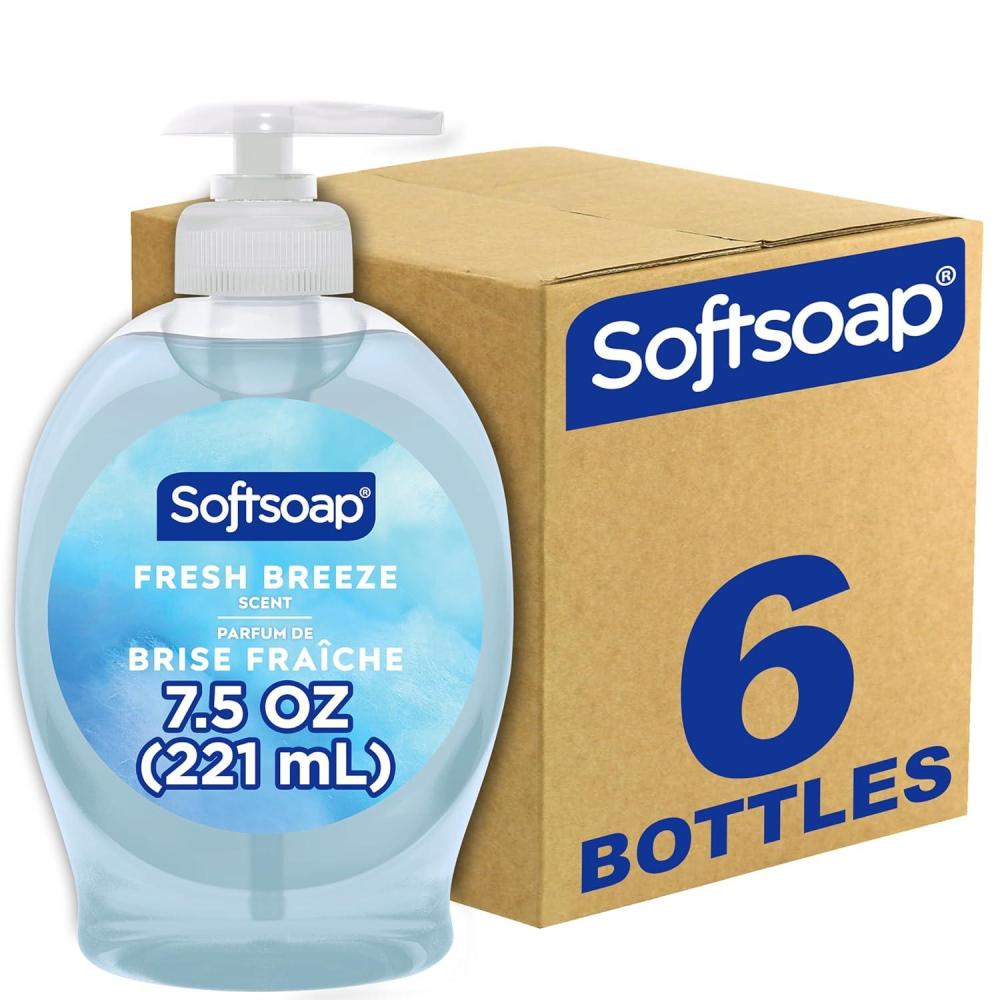 imageSoftsoap Liquid Hand Soap Aquarium Series  75 Fl Oz Pack of 6Fresh Breeze