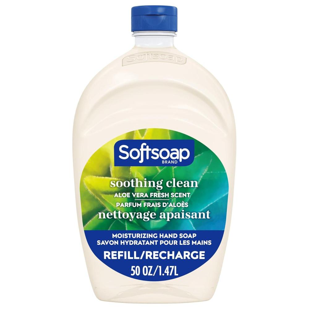 imageSoftsoap Soothing Clean Liquid Hand Soap Refill 50 Ounce50 Fl Oz Pack of 1