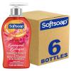 Softsoap Renewed Liquid Hand Soap, Paraben Free, pH Balanced, Plum and Jasmine Scent, 11.25 fl oz Pump Bottle, 6 pack(Energized)