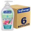 Softsoap Antibacterial Liquid Hand Soap, Sensitive Rosewater and Aloe scent Hand Soap, 11.25 Fl Oz (Pack of 6)(11.25 Fl Oz (Pack of 6))